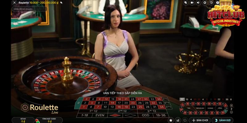 Sản phẩm Roulette tại HITCLUB